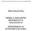 MELLÉKLETEK MÓRICZ ZSIGMOND REFORMÁTUS KOLLÉGIUM KÖZÉPISKOLAI INTÉZMÉNYEGYSÉG