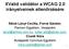 XValid validátor a WCAG 2.0 irányelveinek ellenőrzésére