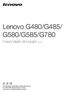 Lenovo G480/G485/ G580/G585/G780