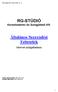 RG-STÚDIÓ Kereskedelmi és Szolgáltató Kft. Általános Szerződési Feltételek