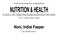 NUTRITION & HEALTH VII. évfolyam, 5. szám * A Magyar Fitness Szövetség tudományos hírlevele * 2002. november