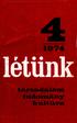 létünk TÁRSADALOM, TUDOMÁNY,