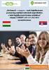 ReGenerál a magyar szerb foglalkoztatási partnerség projektjavaslatainak megvalósítása a helyi foglalkoztatás bővítése érdekében címmel, TÁMOP