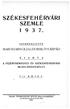 SZÉKESFEHÉRVÁR SZEMLE