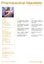 Pharmaceutical Newsletter