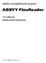 Optikai szövegfelismerő program. ABBYY FineReader. 7.0 változat Felhasználói kézikönyv. 2003 ABBYY Software Ltd