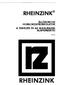 RHEINZINK ÁLLÓKORCOS HOMLOKZATBURKOLATOK A TERVEZÉS ÉS AZ ALKALMAZÁS ALAPISMERETEI KÉZIRAT