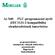 Az S40 PLC-programozási nyelv (IEC1131-3 kompatibilis) elemkészletének ismertetése