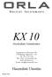 KX 10. Hordozható Szintetizátor