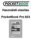 Használati utasítás. PocketBook Pro 603