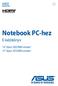 HUG8770 Első kiadás Február 2014. Notebook PC-hez. E-kézikönyv. 14 típus: X453MA sorozat 15 típus: X553MA sorozat