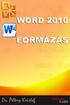 Word 2010 magyar nyelvű változat