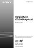 Hordozható CD/DVD-lejátszó