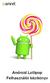 Android Lollipop Felhasználói kézikönyv