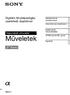 Műveletek. Digitális fényképezőgép cserélhető objektívvel. Használati útmutató. E típusú NEX-7. Alkatrészek és kezelőszervek. Háromtárcsás kezelőszerv