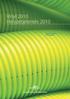 Beszámoló a 2009. évi tevékenységekről Az európai PVC ipar Fenntartható Fejlődés Programja
