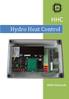 HHC. Hydro Heat Control. H&M Elektronik