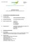 BIZTONSÁGI ADATLAP készült az 1907/2006/EK REACH és 453/2010/EU rendelet szerint