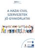 TÁMOP-6.1.6-14/1-2015-0001 A HAZAI CIVIL SZERVEZETEK JÓ GYAKORLATAI