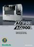 AQ750 AQ900L. Nagyméretű Huzalos Szikraforgácsoló Gép. Nano&Solution. A kép CE kivitelezésű gépet ábrázol