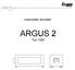 Használati útmutató ARGUS 2. Typ 1000