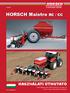 HORSCH Maistro RC / CC