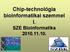 Chip-technológia bioinformatikai szemmel I. SZE Bioinformatika 2010.11.10.