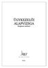ÜGYKEZELŐI ALAPVIZSGA Ideiglenes tankönyv 2 0 0 6.