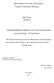 Babes-Bolyai University, Cluj-Napoca Faculty of Reformed Theology. PhD Thesis Summary
