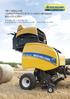 NEW HOLLAND VÁLTOZTATHATÓ ÉS FIXKAMRÁS HENGERES BÁLÁZÓ SZÉRIA