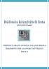 Különös közzétételi lista 2013/2014. tanév VERPELÉTI ARANY JÁNOS ÁLTALÁNOS ISKOLA ÉS REMÉNYI EDE ALAPFOKÚ MŰVÉSZETI ISKOLA