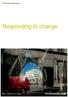 Financial Services. Responding to change