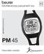 Szívfrekvencia pulzusmérő óra. german engineering PM 45. Használati utasítás