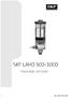 Használati útmutató 1 SKF LAHD 500-1000