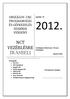 2012. NCT VEZÉRLÉSRE írásbeli ORSZÁGOS CNC PROGRAMOZÁS ÉS GÉPKEZELÉS SZAKMAI VERSENY. április 19. Versenyző száma: