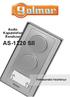 Audio Kaputelefon Rendszer AS-1220 SII. Felhasználói Kézikönyv