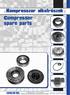 Compressor spare parts