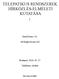 TELEPATIKUS RENDSZEREK HÍRKÖZLÉS-ELMÉLETI KUTATÁSA