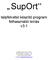 SupOrt. talpfelvétel készítő program felhasználói leírás v3.1