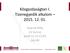 Közgazdaságtan I. Tizenegyedik alkalom 2015. 12. 01. Kupcsik Réka G2 kurzus Kedd 12:15-13:45 QA240