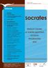 Socrates PÁLYÁZATI FELHÍVÁS AZ EURÓPAI BIZOTTSÁG SOCRATES PROGRAMJÁRA 2005 ALOM