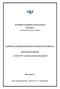 INTÉZMÉNYAKKREDITÁCIÓS ELJÁRÁS 2012/2013 SAPIENTIA SZERZETESI HITTUDOMÁNYI FİISKOLA. akkreditációs jelentése