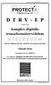 D T R V - E P T Í P U S Ú. komplex digitális transzformátorvédelem E S Z T E R G O M. Műszaki leírás. Azonosító: EJ-13-15499-01