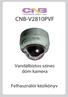 CNB-V2810PVF. Vandálbiztos színes dóm kamera. Felhasználói kézikönyv