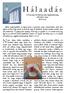 2014 böjt Hálaadás 1. oldal. a Pozsonyi Úti Református Egyházközség időszakos lapja 2014 böjt