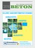 Beton - tõlünk függ, mit alkotunk belõle BETON BETON SZAKMAI HAVILAP 2006. DECEMBER XIV. ÉVF. 12. SZÁM