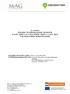 2. számú PROJEKT ELŐREHALADÁSI JELENTÉS A GOP-2009-1.2.1 ÉS A KMOP-2009-1.1.3/A JELŰ PÁLYÁZATOKRA VONATKOZÓAN