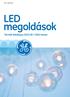 LED megoldások Termék katalógus 2015 tél / 2016 tavasz