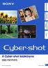 A Cyber-shot kézikönyve DSC-TX7/TX7C. Tartalomjegyzék. szerinti kereső. Működés. MENU/beállítások keresése. Index
