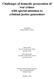 Challenges of domestic prosecution of war crimes with special attention to criminal justice guarantees
